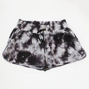 Senita Shorts Running Workout Lined Zip Pockets L